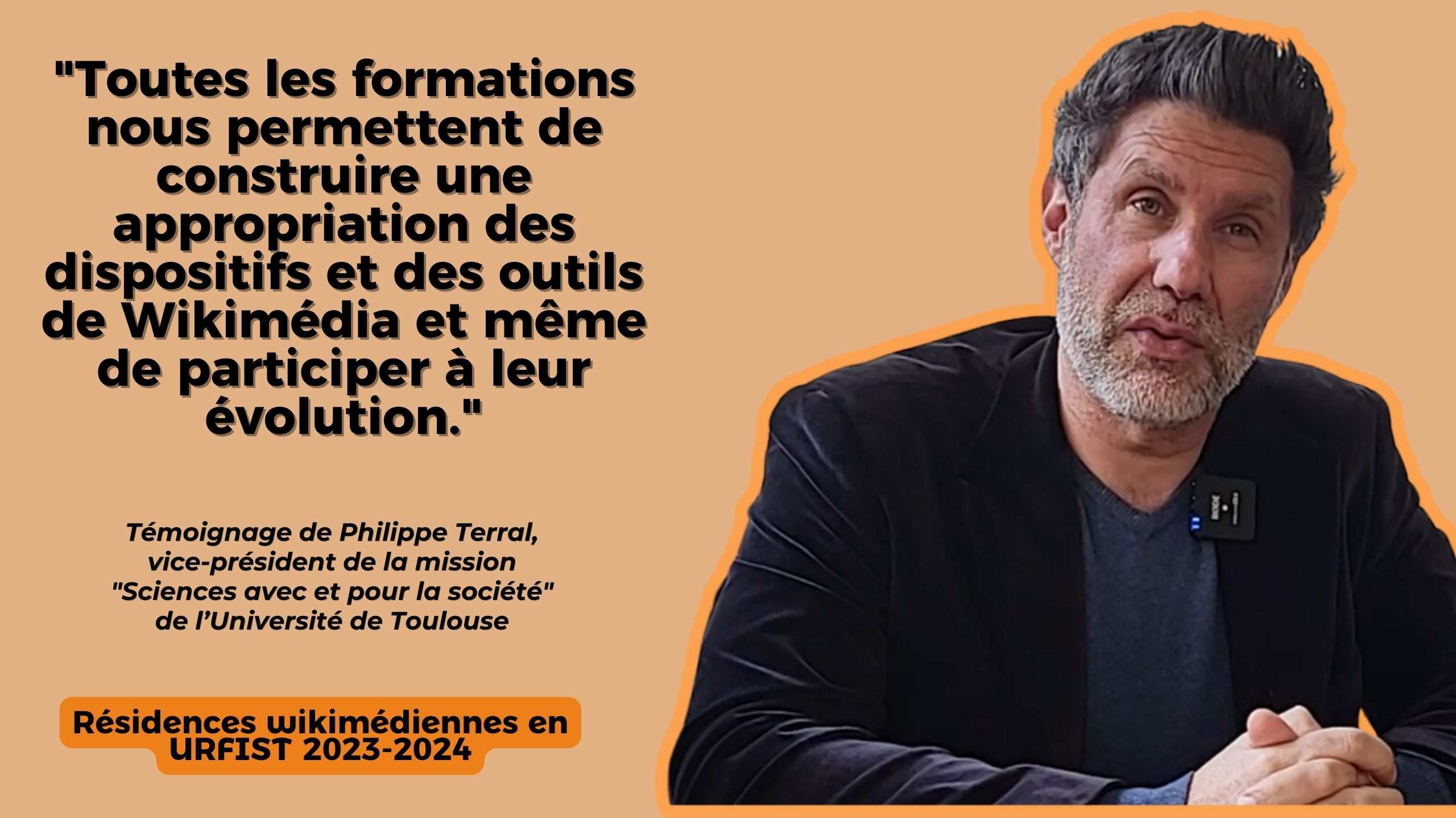 Entretien Philippe Terral I Résidence Wikimédia (URFIST Toulouse)